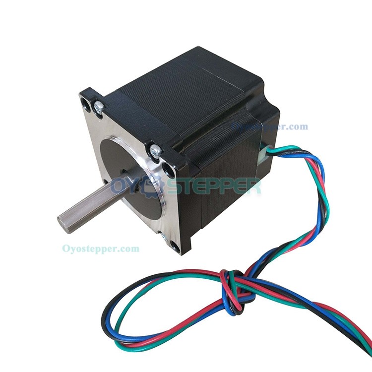 Oukeda NEMA23 Stepper Motor 1.8 Deg 12.35Ncm (17.48oz.in) 2 Phase 57 x 57mm D-Cut